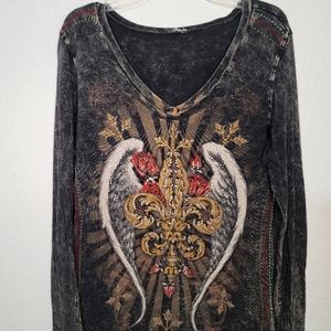 Vintage top, long sleeve